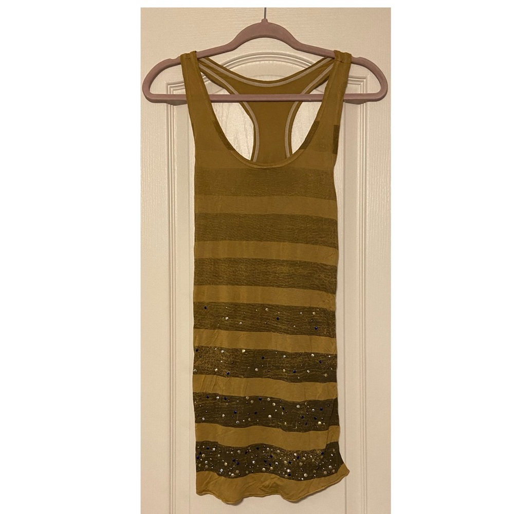Free People Racerback Embellished tank